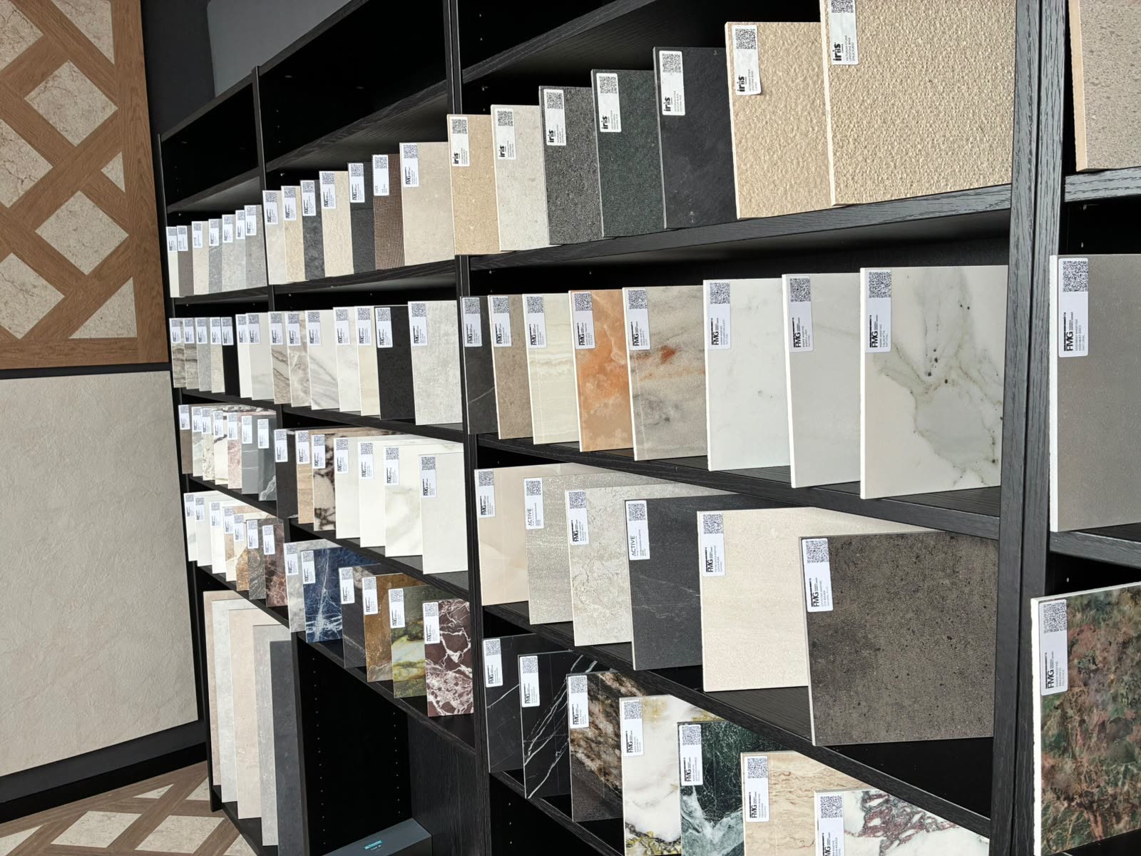Fliesen und Böden in unserer Ausstellung